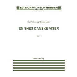 Carl Nielsen: En Snes Danske Viser - 1917 (Voice/Piano)