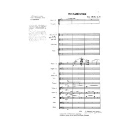 Jean Sibelius: Scaramouche Op.71 (Score)