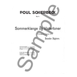 Sommerklange Og Vinter..1 Op.6