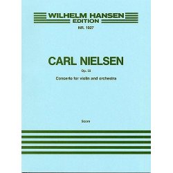 Carl Nielsen: Concerto For Violin And Orchestra Op.33 (Score)