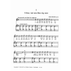 Carl Nielsen: 3 Songs From 'aladdin' Op.35  (Voice adn piano)