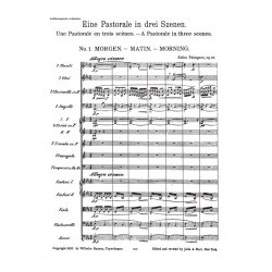 Selim Palmgren: A Pastorale In Three Scenes (Score)