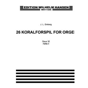 26 Koralforspil Op. 32 Hft.2