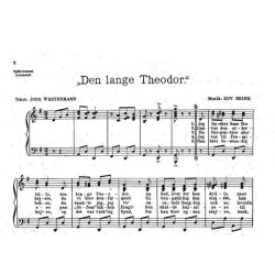Edvard brink: Den Lange Theodor (Voice and piano)
