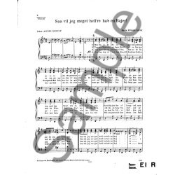 Edvard Brink: Saa Vil Jeg Meget Hell're Ha En Bajer