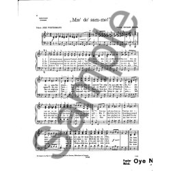 Edvard Brink: Mae' De' Sam-me (Voice And Piano)