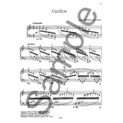 Jean Sibelius: 13 Pieces Op.76 No.3 'Carillon'