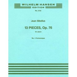 Jean Sibelius: 13 Pieces Op.76 No.4- Humoresque