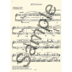 Jean Sibelius: 13 Pieces Op.76 No.7 'Affettuoso'