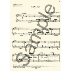 Jean Sibelius: Five Pieces Op.85 No.4 'Aquileja'