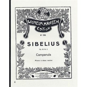 Jean Sibelius: Five Pieces Op.85 No.5- Campanula