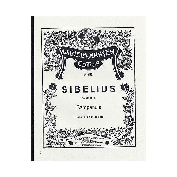 Jean Sibelius: Five Pieces Op.85 No.5- Campanula