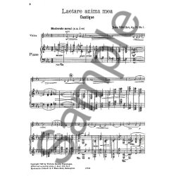 Jean Sibelius: Laetare Anima Mea Op.77 No.1 (Violin or Cello/Piano)