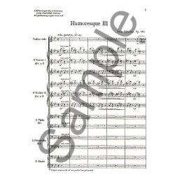 Jean Sibelius: Humoresque No.3 Op.89a (Score)