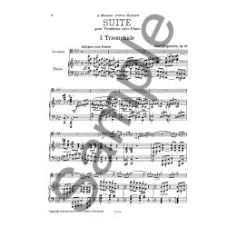 Axel J&oslash;rgensen: Suite for Trombone and Piano Op.22