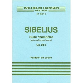 Jean Sibelius: Suite Champetre Op.98b (Score)