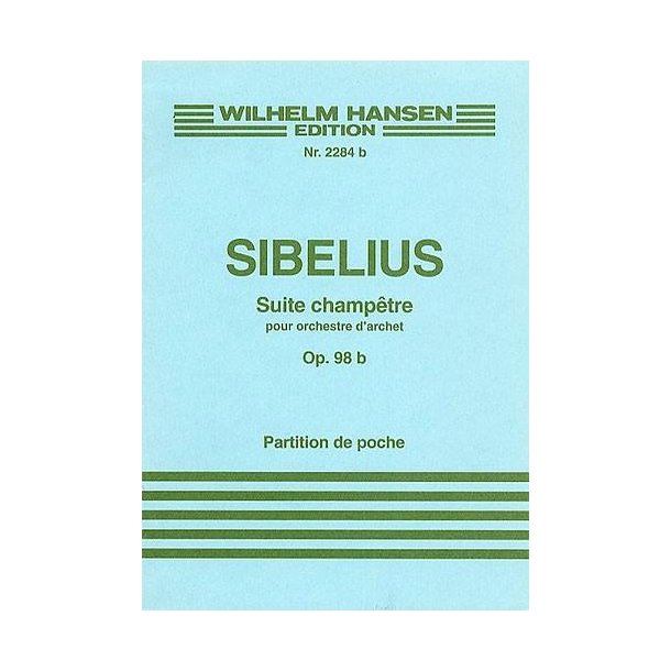 Jean Sibelius: Suite Champetre Op.98b (Score)