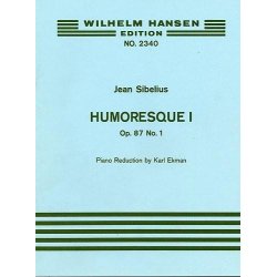 Jean Sibelius: Humoresque No.1 Op.87 No.1 (Violin/Piano)