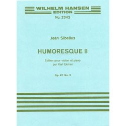 Jean Sibelius: Humoresque No.2 Op.87 No.2 (Violin/Piano)