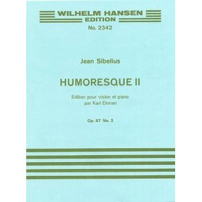 Jean Sibelius: Humoresque No.2 Op.87 No.2 (Violin/Piano)