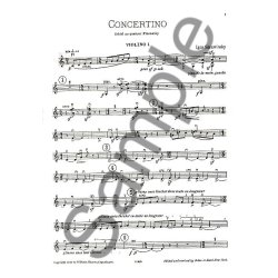 Igor Stravinsky: Concertino (1920) For String Quartet (Parts)