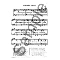 Nielsen, C 4 Folkelige Melodier (D) Med Voice/Pf