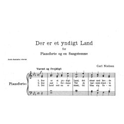 Carl Nielsen: Der Er Et Yndigt Land (Voice and piano)