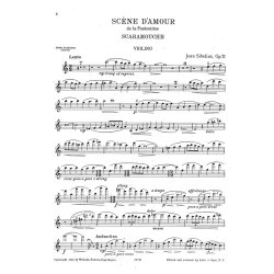 Jean Sibelius: Scene D'amour (Scaramouche) Op.71 (Violin and Piano)