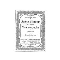 Jean Sibelius: Scene D'amour (Scaramouche) Op.71 (Violin and Piano)
