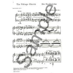 Jean Sibelius: Five Characteristic Impressions Op.103 No.1 - The Village Church
