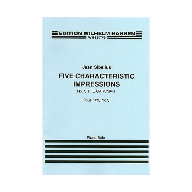 Jean Sibelius: Five Characteristic Impressions Op.103 No.5 - In Mournful Mood