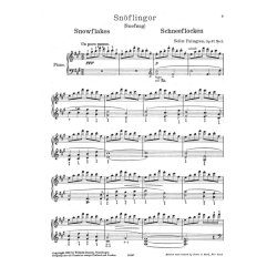 Selim Palmgren: Snowflakes Op.57, No.2 (piano)