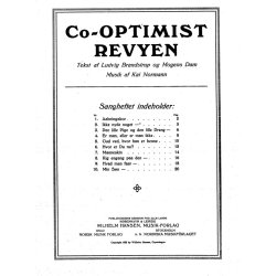 Kai Normann Andersen: Co-Optimist Revyen (Voice and Piano)