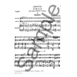 Francis Poulenc: Trio Pour Hautbois, Basson Et Piano