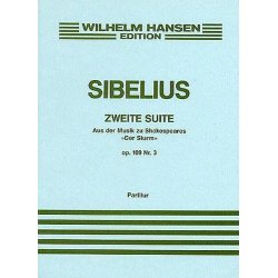 Jean Sibelius: The Tempest Suite No.2 Op.109 No.3 (Score)