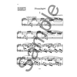 Emil Sj&ouml;gren: Staemningar Op.20