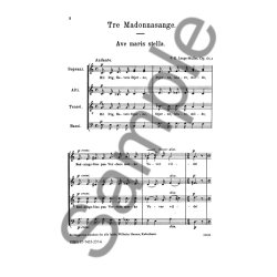 P.E. Lange-M&uuml;ller: Tre Madonna Sange Op.65