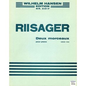 Knudge Riisager: Two Morceaux For Piano