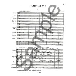 Jean Sibelius: Symphony No.6 Op.104 (Score)