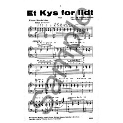 Kai Normann Andersen: Pludselig & Et Kys For Lidt (Score and Parts)
