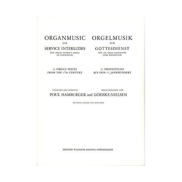 Organmusic For Service Interludes