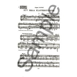 Niels Bentzon: Seven Small Pieces For Piano Op.3