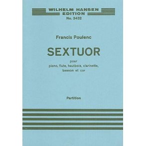 Francis Poulenc: Sextuor (Miniature Score)