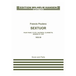 Francis Poulenc: Sextuor (Miniature Score)