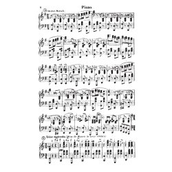 Franz Lehar Den Glade Enke, Potpourri (piano and parts)