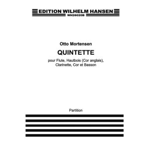 OTTO MORTENSEN QUINTETTE (STUDY SCORE)