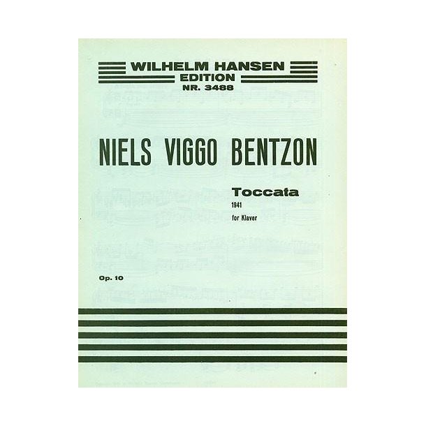 Niels Viggo Bentzon: Toccata For Piano Op.10
