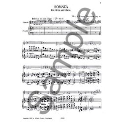 Niels Viggo Bentzon: Sonata For Horn And Piano Op.47