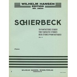 Poul Schierbeck: Two Fantastique Studies For Piano Op.4