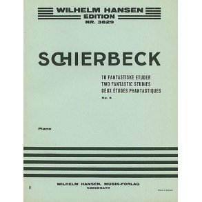 Poul Schierbeck: Two Fantastique Studies For Piano Op.4